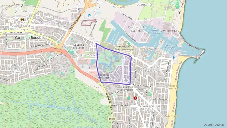 Appartement 91 m² trois pièces à vendre à Canet-en-Roussillon