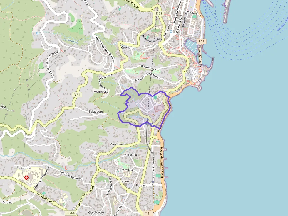 Appartement de deux pièces 39 m² à vendre à Bastia Appartement de deux pièces 39 m² à vendre à Bastia