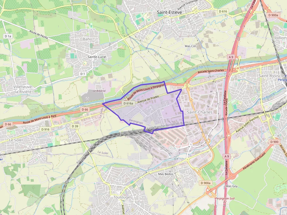 Appartement 40 m² deux pieces à vendre à Perpignan