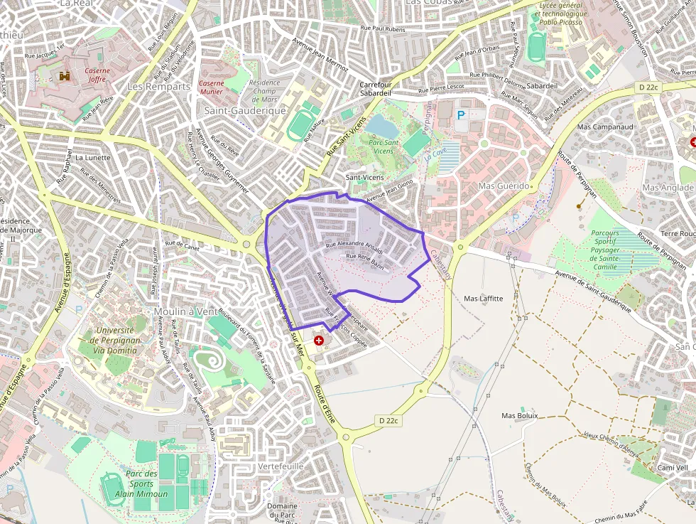 Appartement 64 m² trois pièces à vendre à Perpignan