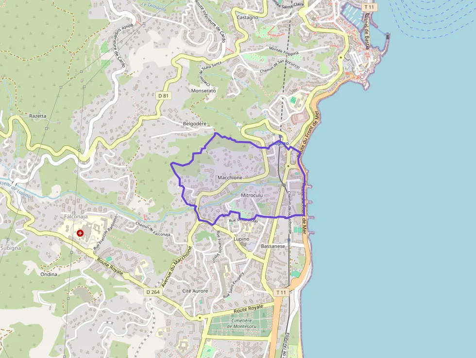 Appartement 102 m² quatre pièces à vendre à Bastia