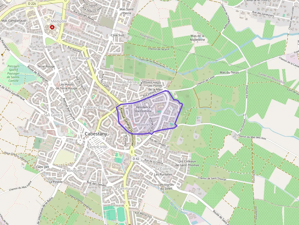 Appartement 60 m² trois pièces à vendre à Cabestany