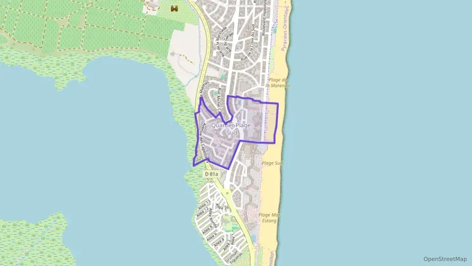 Appartement 63 m² trois pièces à vendre à Canet-en-Roussillon
