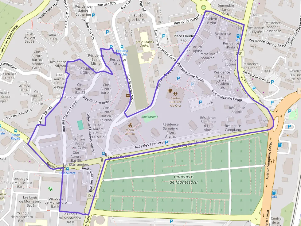 Appartement 80 m² une piece à vendre à Bastia Appartement 80 m² une piece à vendre à Bastia