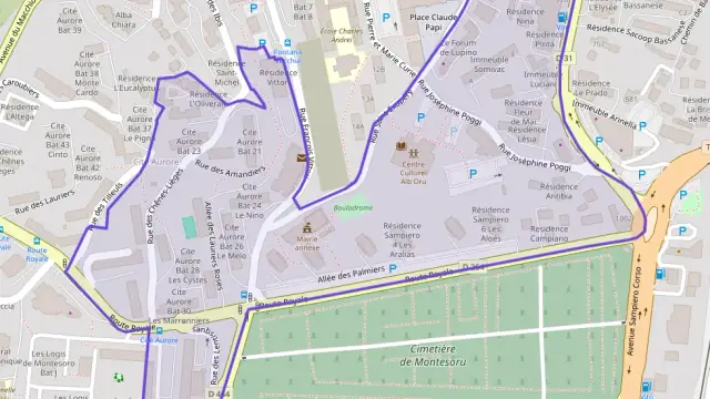 Appartement 90 m² trois pièces à vendre à Bastia