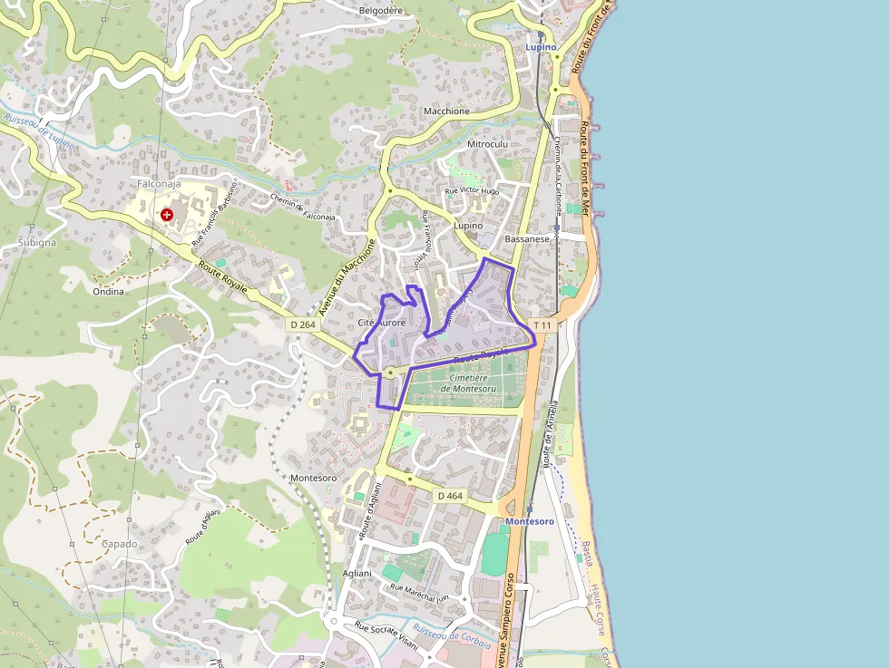 Appartement 90 m² trois pièces à vendre à Bastia