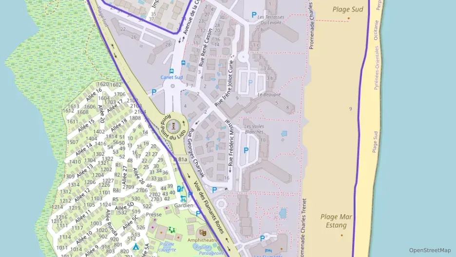 Appartement 54 m² trois pièces à vendre à Canet-en-Roussillon