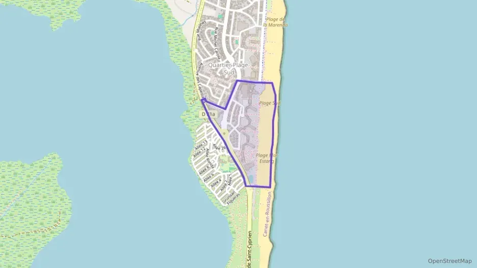 Appartement 54 m² trois pièces à vendre à Canet-en-Roussillon