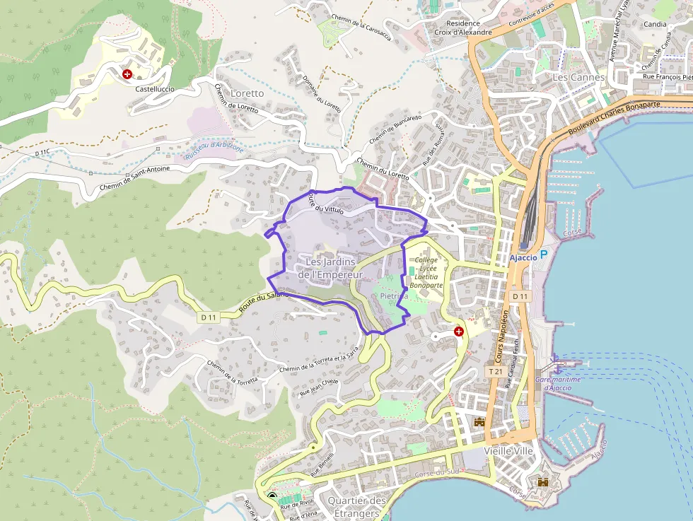 Appartement 50 m² deux pieces à vendre à Ajaccio