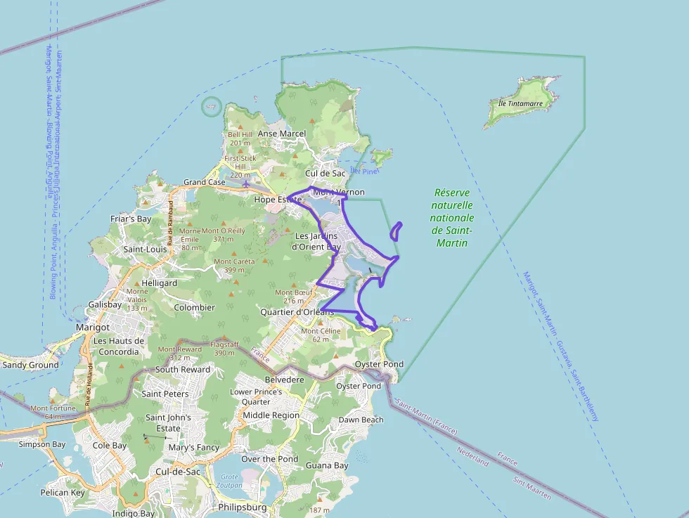 Appartement 56 m² deux pieces à vendre à Saint-Martin
