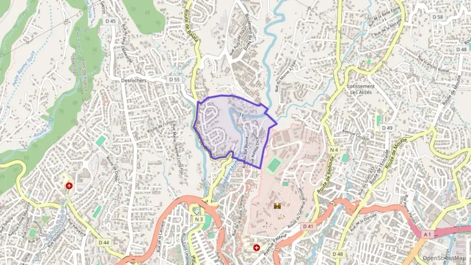 Appartement 63 m² trois pièces à vendre à Fort-de-France Appartement 63 m² trois pièces à vendre à Fort-de-France