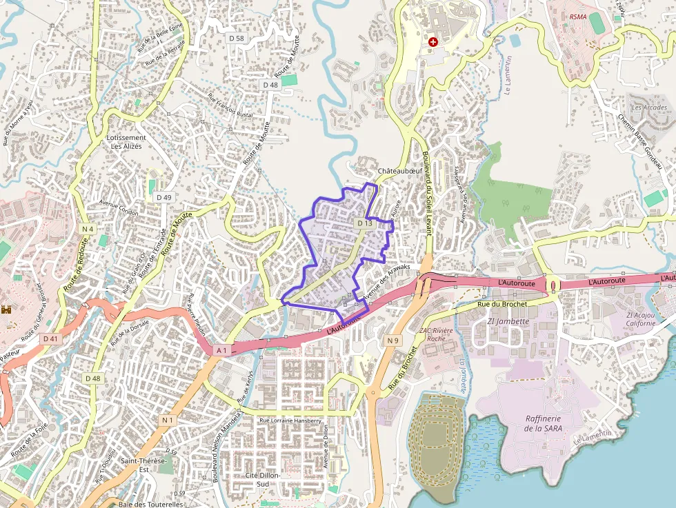 Appartement 36 m² deux pieces à vendre à Fort-de-France