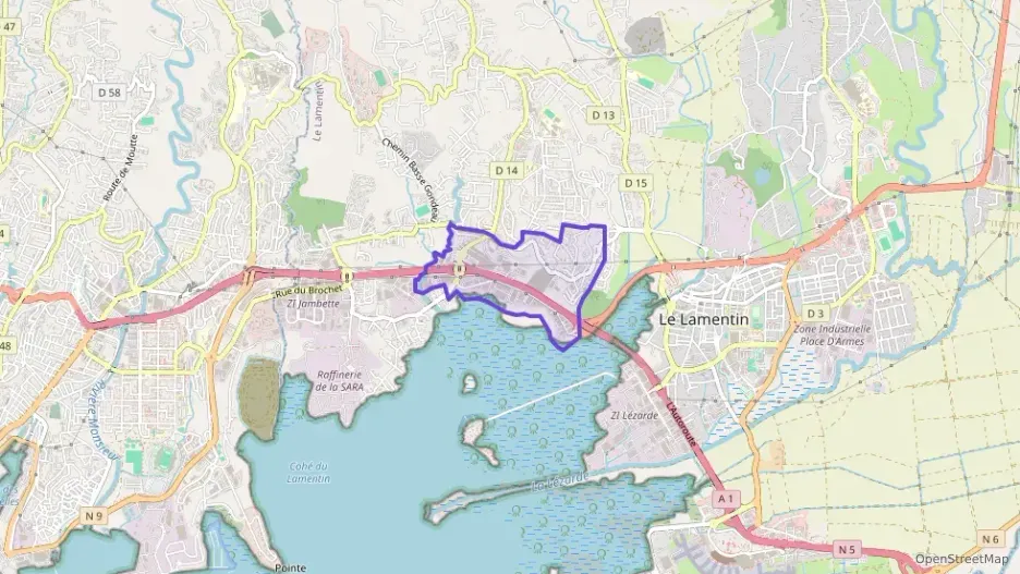 Appartement 50 m² deux pieces à vendre à Le Lamentin Appartement 50 m² deux pieces à vendre à Le Lamentin