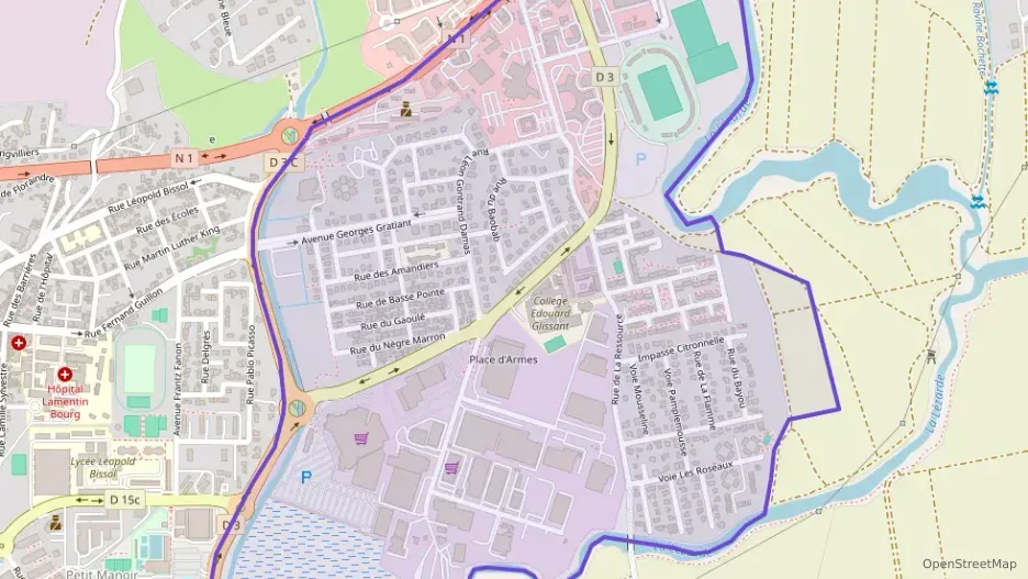 Appartement 109 m² quatre pièces à vendre à Le Lamentin Appartement 109 m² quatre pièces à vendre à Le Lamentin