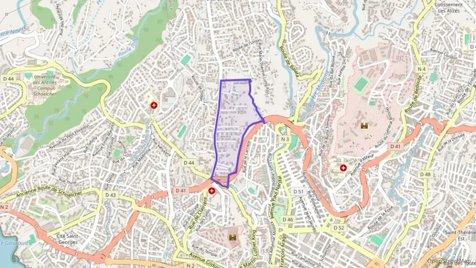 Appartement 52 m² trois pièces à vendre à Fort-de-France Appartement 52 m² trois pièces à vendre à Fort-de-France