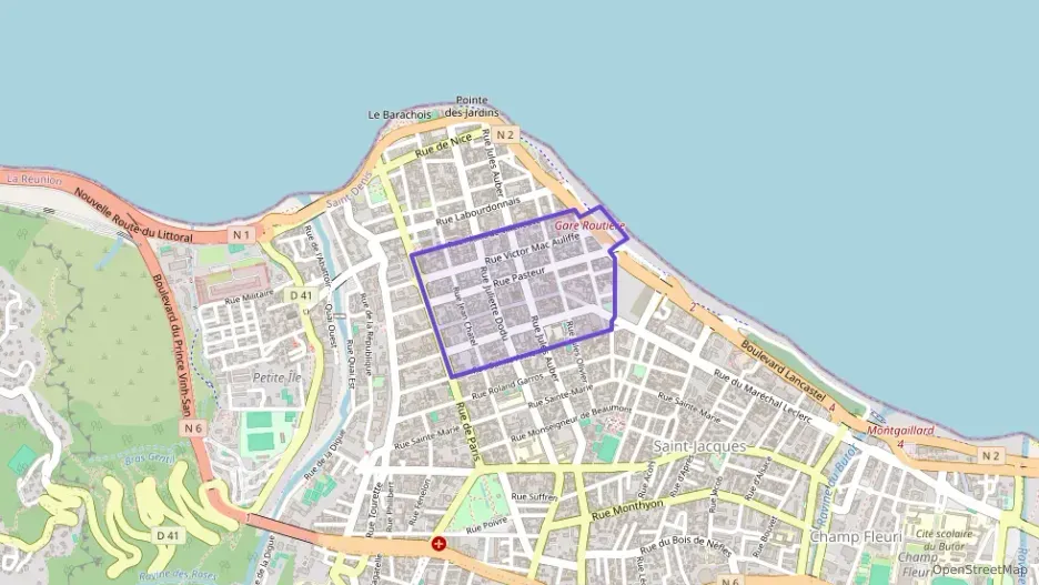 Appartement 50 m² deux pieces à vendre à Saint-Denis
