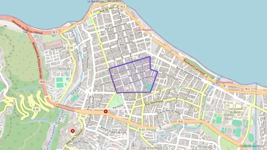 Appartement 85 m² quatre pièces à vendre à Saint-Denis