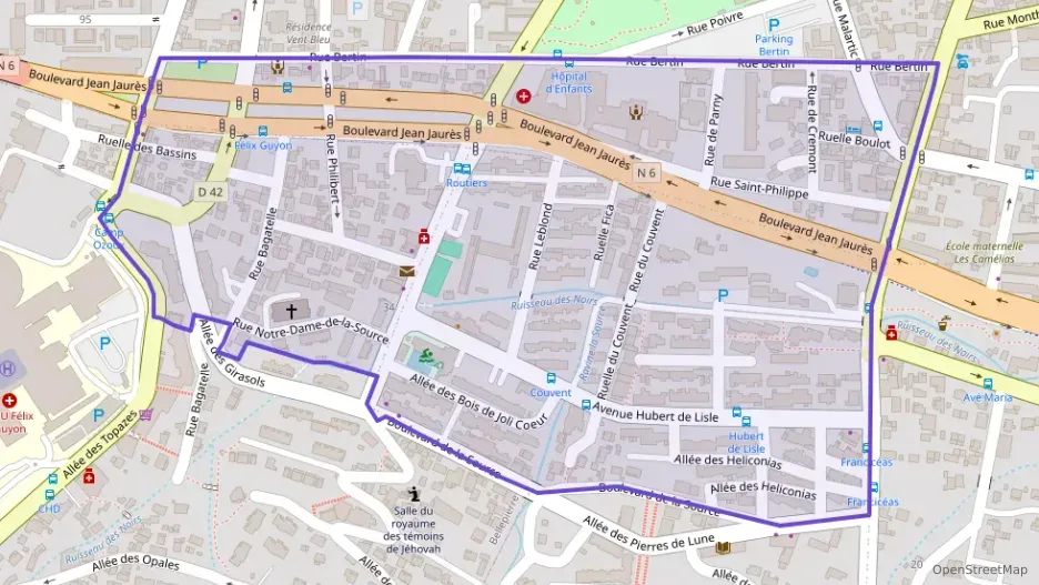 Appartement 103 m² quatre pièces à vendre à Saint-Denis