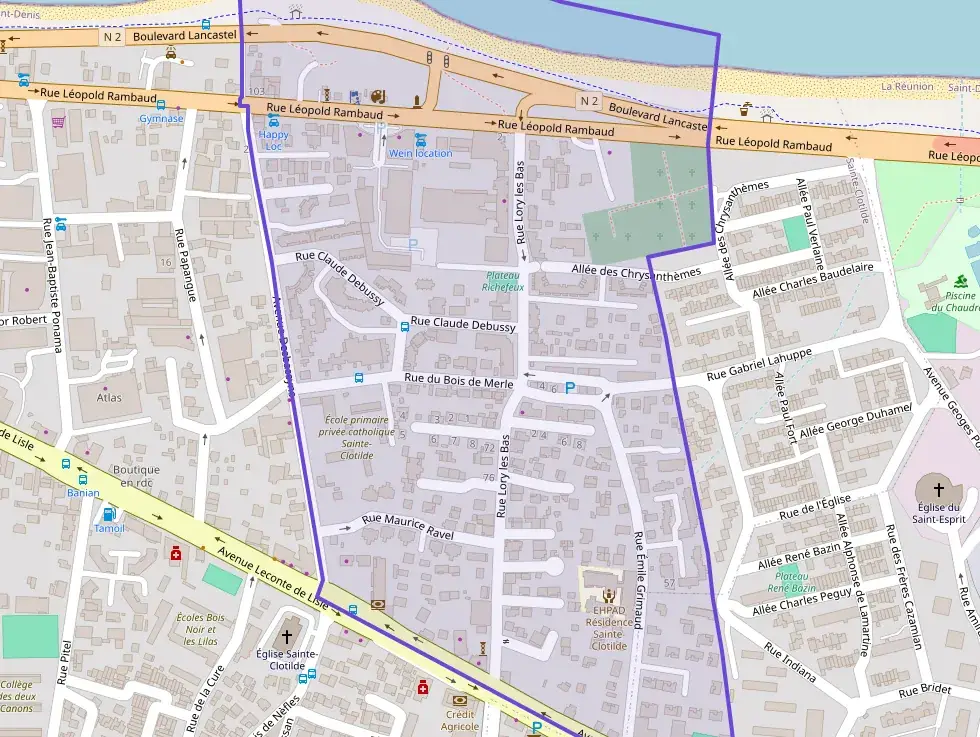Appartement 78 m² trois pièces à vendre à Saint-Denis