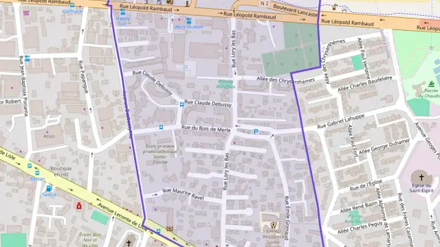 Appartement 78 m² trois pièces à vendre à Saint-Denis