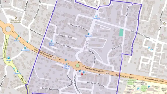 Appartement 55 m² trois pièces à vendre à Saint-Denis