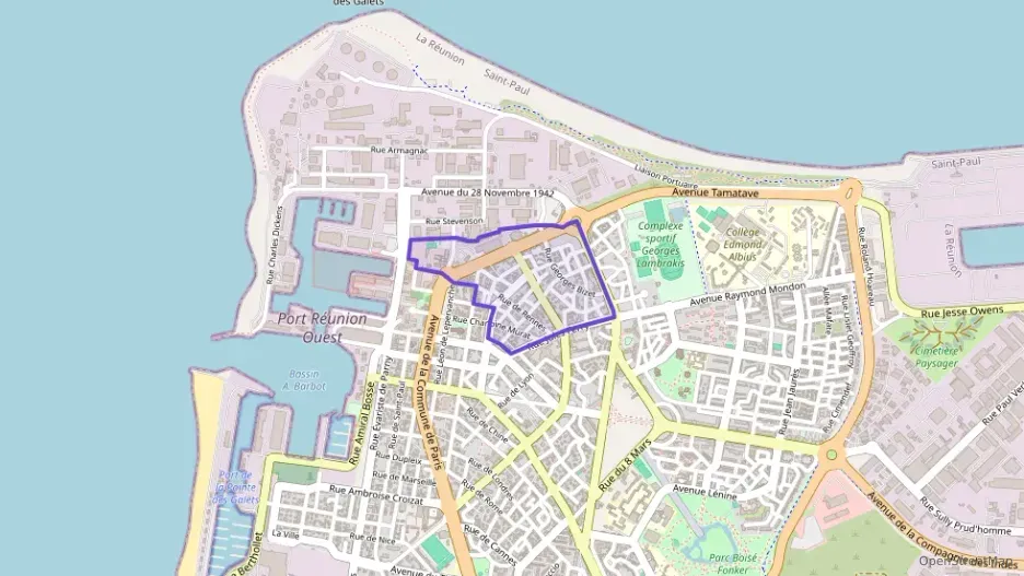 Appartement 55 m² deux pieces à vendre à Le Port