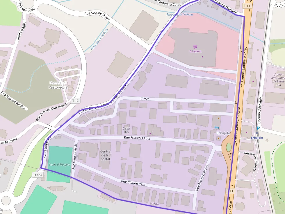 appartement de trois chambres 110 m² à vendre à Bastia