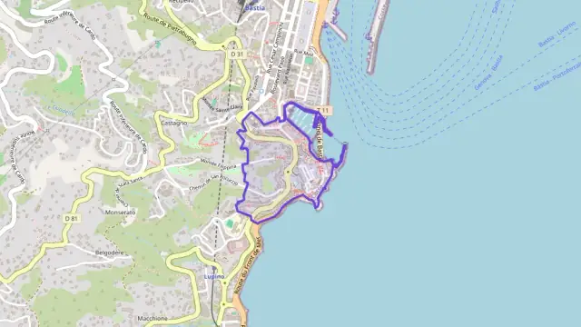 Appartement 73 m² trois pièces à vendre à Bastia