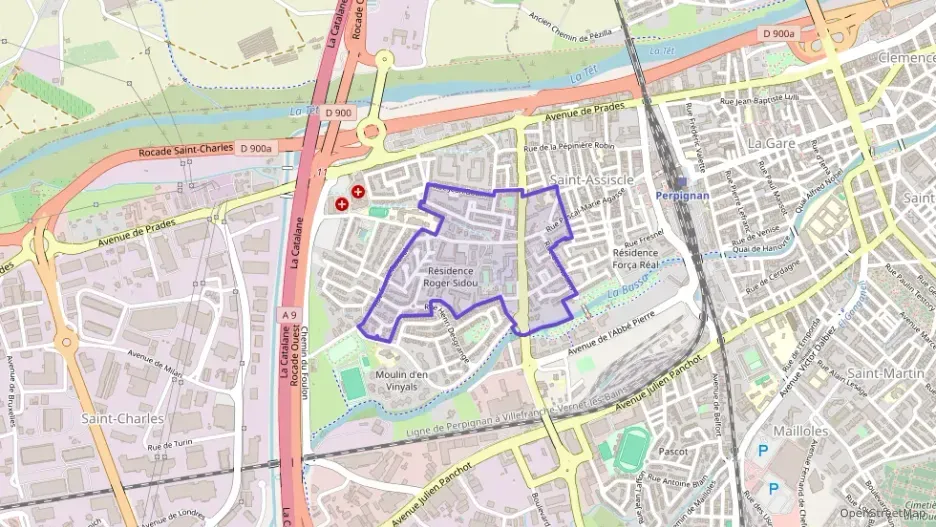 Appartement 55 m² trois pièces à vendre à Perpignan Appartement 55 m² trois pièces à vendre à Perpignan