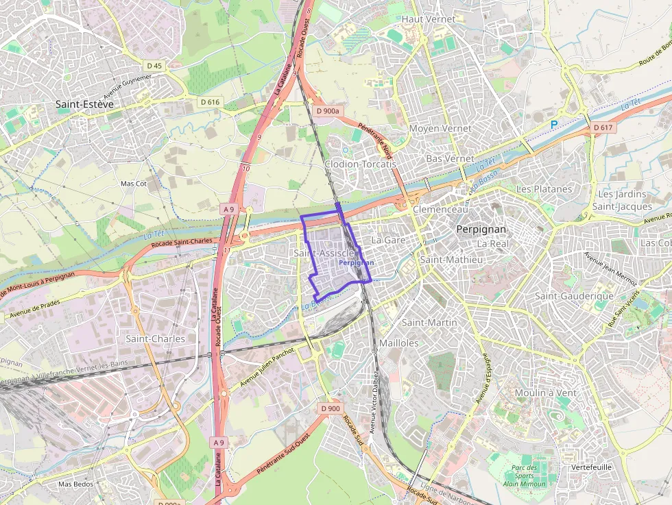 Appartement 64 m² quatre pièces à vendre à Perpignan