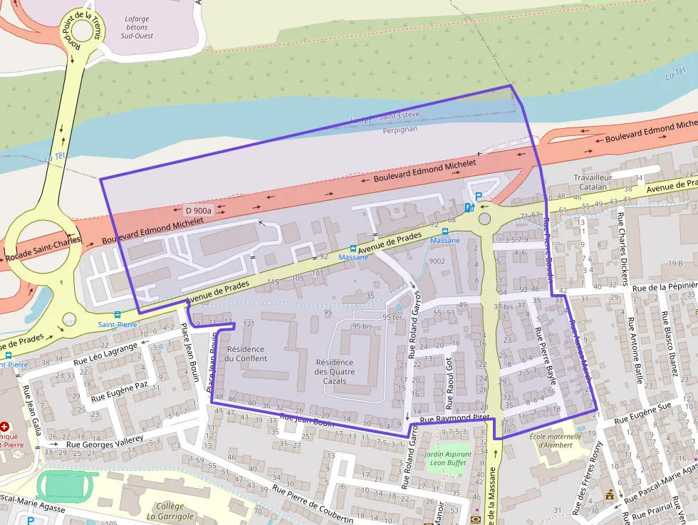 Appartement 69 m² quatre pièces à vendre à Perpignan