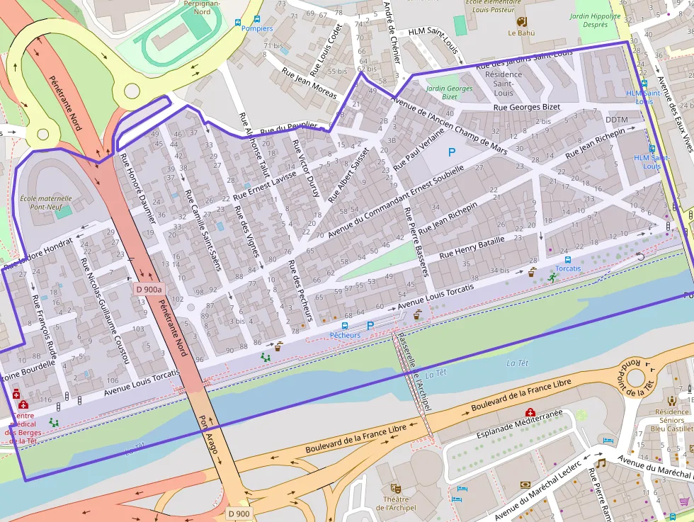 Appartement 50 m² deux pieces à vendre à Perpignan