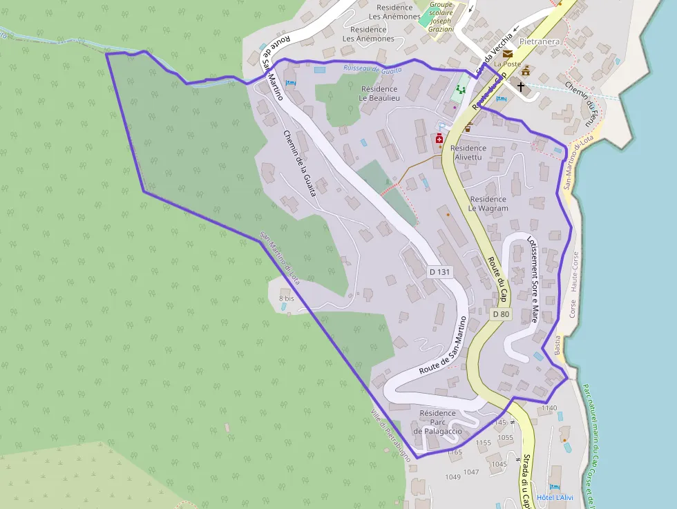 Appartement 83 m² quatre pièces à vendre à San-Martino-di-Lota