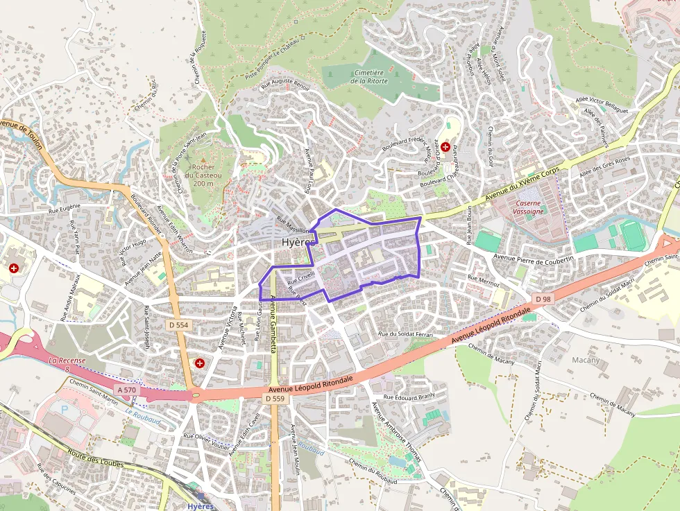 Appartement 58 m² une piece à vendre à Hyères