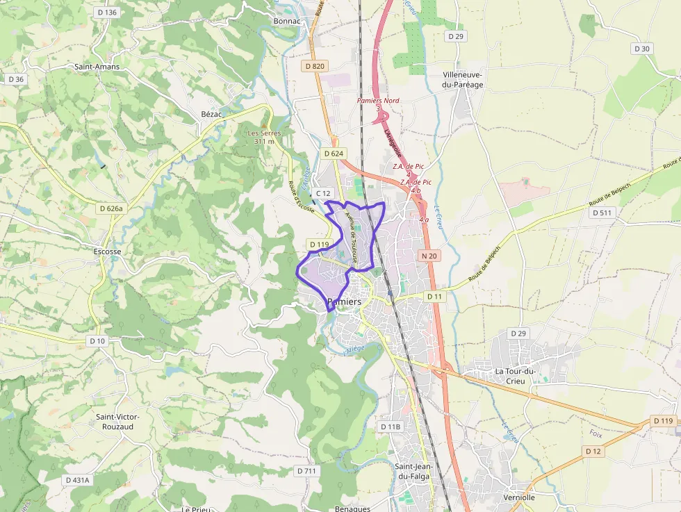 Appartement 42 m² deux pieces à vendre à Pamiers