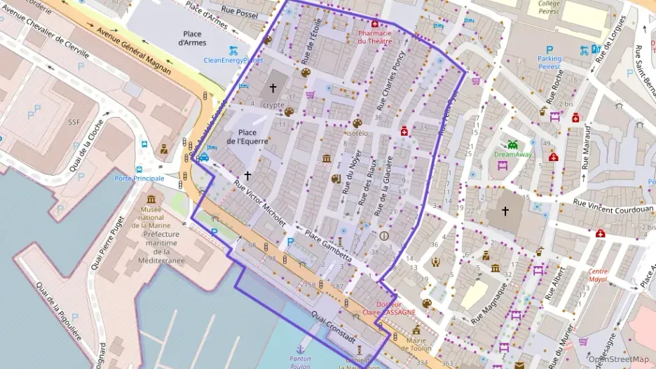 Appartement 69 m² trois pièces à vendre à Toulon