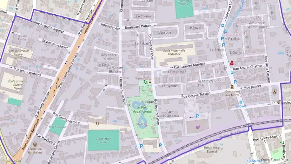 Appartement 60 m² quatre pièces à vendre à Toulon