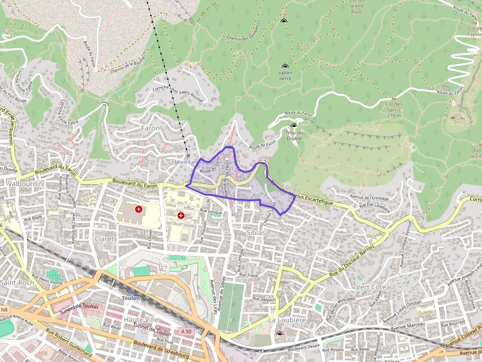 Appartement 25 m² une piece à vendre à Toulon