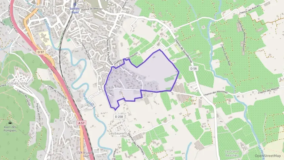 Appartement 66 m² quatre pièces à vendre à Solliès-Pont Appartement 66 m² quatre pièces à vendre à Solliès-Pont