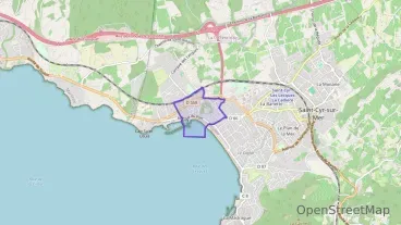 Appartement 49 m² deux pieces à vendre à Saint-Cyr-sur-Mer