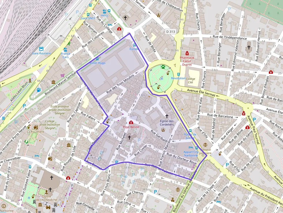 Appartement 80 m² trois pièces à vendre à Narbonne