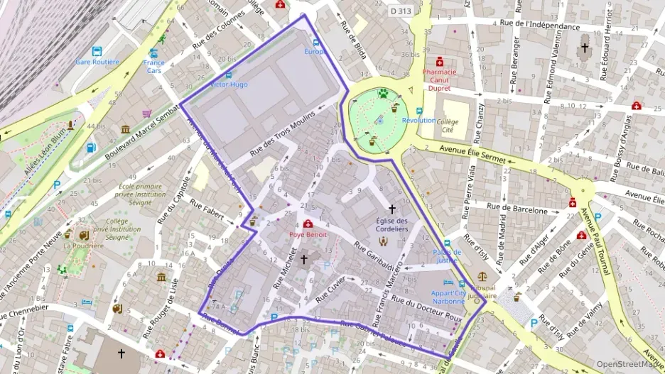 Appartement 80 m² trois pièces à vendre à Narbonne