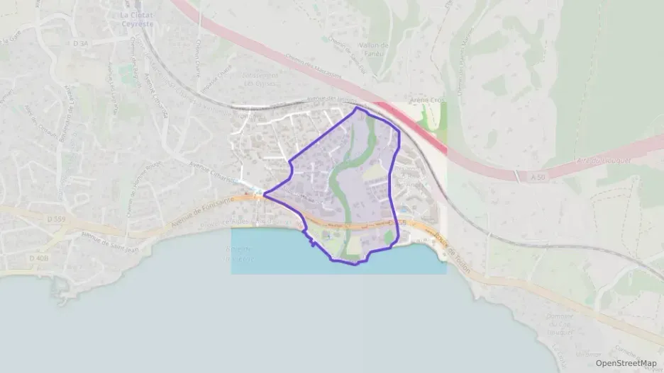 Appartement 45 m² deux pieces à vendre à La Ciotat
