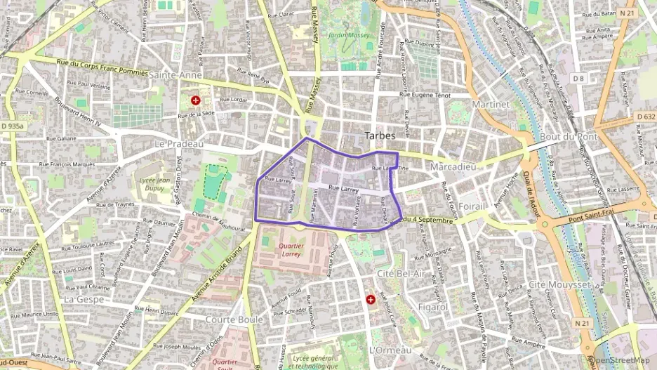 Appartement 77 m² cinq pièces à vendre à Tarbes