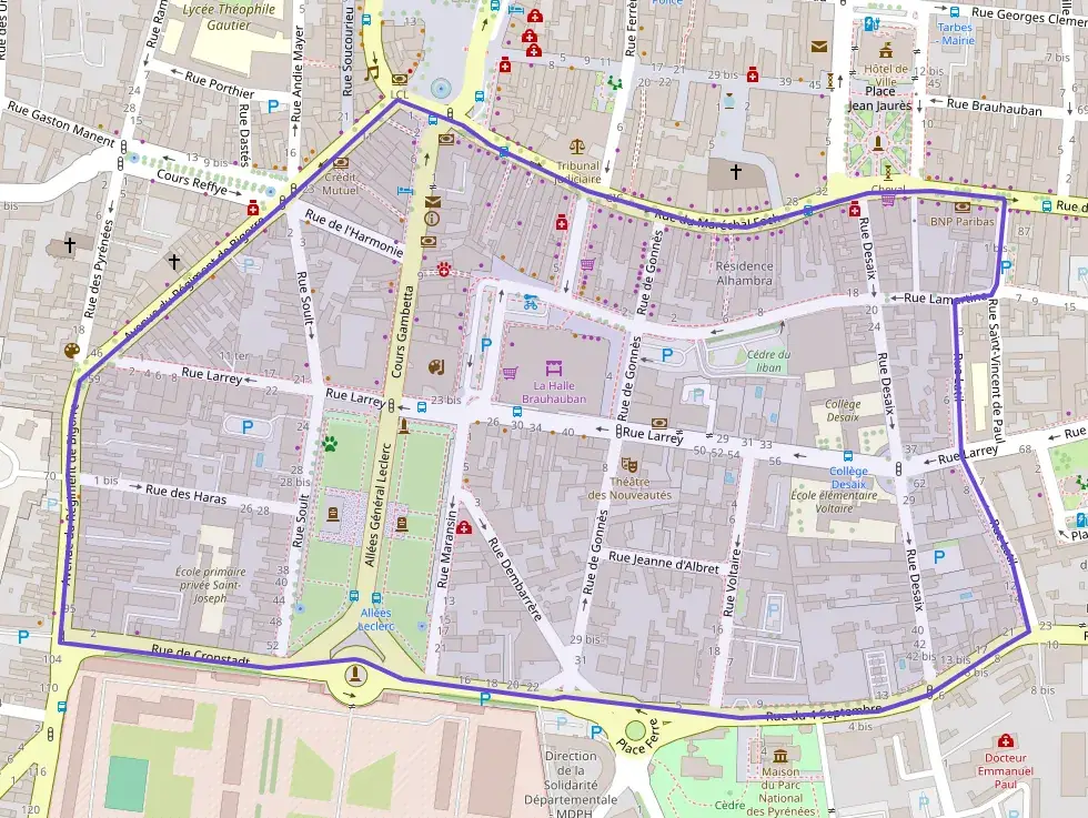 Appartement 138 m² quatre pièces à vendre à Tarbes