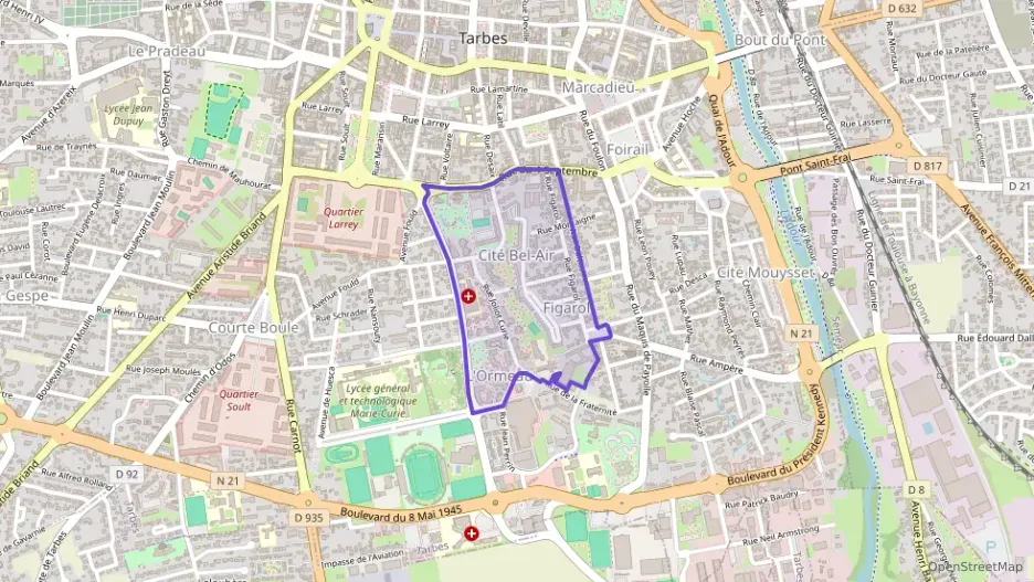 Appartement 50 m² deux pieces à vendre à Tarbes