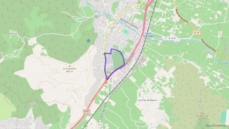 Appartement 85 m² quatre pièces à vendre à Cuers