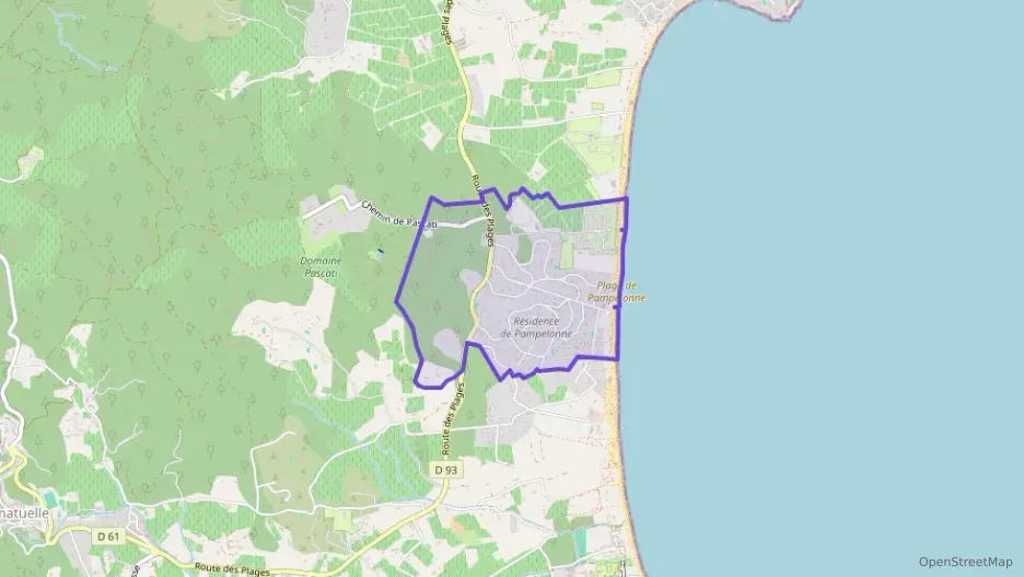 Appartement 26 m² deux pieces à vendre à Ramatuelle