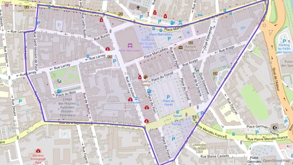 Appartement 88 m² quatre pièces à vendre à Tarbes