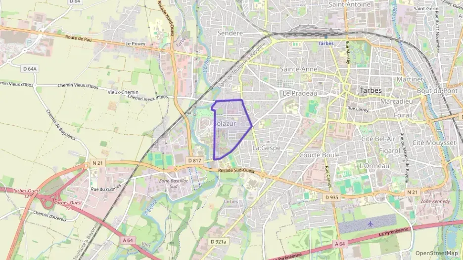 Appartement 54 m² trois pièces à vendre à Tarbes Appartement 54 m² trois pièces à vendre à Tarbes